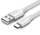 Кабель зарядный Ugreen Type-C 3A 3М White (US287) - изображение 1