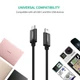 Кабель зарядний UGREEN US142 Mini USB to Type C 2A 1M Black (50445) - зображення 6