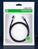 Кабель зарядный Ugreen Type-C 3A 90° 60W QC4.0 с нейлоновой оплёткой 2М Black (US255) - изображение 9