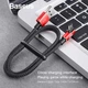 Кабель зарядный Baseus Micro USB 2.0 90° реверсивный MVP 1M Red (CAMMVP-A09) - изображение 12