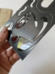 Настенные часы DIY с зеркальным 3D эффектом "Coffee mini" черные - бескаркасные настенные 3Д часы, самоклеящиеся 38 х 38 см (1013216) - изображение 4