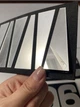 Настінний годинник DIY 3D "Delta" срібло - Великий безкаркасний 3Д годинник 60-130 см, самоклеячий (101112) - зображення 7