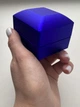 Коробочка для кольца с подсветкой Weeding Marry Me, синяя - Футляр шкатулка для предложения или свадьбы (601072) - изображение 3