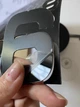 Настенные часы DIY с зеркальным 3D эффектом "Switch" черные - бескаркасные настенные 3Д часы, самоклеящиеся 50 х 50 см (1013221) - изображение 8