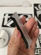 Настенные часы DIY 3D "Seven" серебро - Большие бескаркасные 3Д часы 60-130 см, самоклеящиеся (101117) - изображение 8