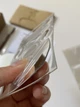 Настенные часы DIY с зеркальным 3D эффектом "Brunch" серебро - бескаркасные настенные 3Д часы, самоклеящиеся 38 х 38 см (1013115) - изображение 6