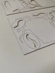 Настенные часы DIY с зеркальным 3D эффектом "Brunch" серебро - бескаркасные настенные 3Д часы, самоклеящиеся 38 х 38 см (1013115) - изображение 7