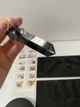 Настенные часы DIY 3D "Seven" черные - Большие бескаркасные 3Д часы 60-130 см, самоклеящиеся (101127) - изображение 8