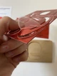 Настенные часы DIY с зеркальным 3D эффектом "Coffee mini" красные - бескаркасные настенные 3Д часы, самоклеящиеся 38 х 38 см (1013916) - изображение 5