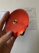 Настенные часы DIY с зеркальным 3D эффектом "Coffee mini" красные - бескаркасные настенные 3Д часы, самоклеящиеся 38 х 38 см (1013916) - изображение 6