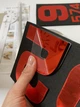 Настінний годинник DIY 3D "Realm" червоний - Великий безкаркасний 3Д годинник 60-130 см, самоклеячий (1011912) - зображення 6