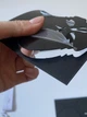 Настенные часы DIY 3D "Skull" черные - Большие бескаркасные 3Д часы 60-130 см, самоклеящиеся (1011258) - изображение 8