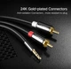 Кабель аудио Ugreen 3.5 mm to 2RCA стерео разветвитель 1.5М (AV116) - изображение 5