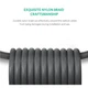 Кабель аудио Ugreen Toslink оптический 7mm нейлоновая оплетка 1М Black (AV108) - изображение 13
