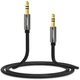 Кабель аудіо AUX Ugreen 3.5mm круглий 0.5M Black (AV119) - зображення 12