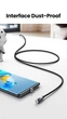 Кабель зарядный UGREEN Type-C / Micro USB 5V2.4A магнитный 1М Dark gray (US503) - изображение 8