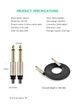 Кабель аудио Ugreen 6.5 mm стерео Jack 1М Gray (AV128) - изображение 14