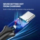 Кабель зарядный Ugreen USB 3.0 to Type-C 0.25М Black (US184) - изображение 12