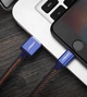 Зарядний кабель Ugreen MFi сертифікований lightning з алюмінієвим корпусом 0.25М Jeans (US247) - зображення 6