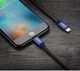 Зарядний кабель Ugreen MFi сертифікований lightning з алюмінієвим корпусом 0.25М Jeans (US247) - зображення 8