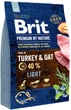 Сухий корм для собак Brit Premium Light із надмірною вагою зі смаком індички 3 кг (8595602526581) - зображення 1