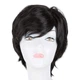 Парик короткий темный каштан, 002Natural Black - изображение 1