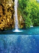 Флизелиновые фотообои природа пейзаж 206x275 см Водопад (3355VEA)+клей - изображение 2
