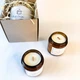 Ароматична свічка з ароматом Black cardamom & cream (кардамон та вершки) 100ml в янтарній (коричневій) баночці (Nairobi wood) - зображення 4