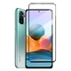 Захисне скло AndSer 3D на весь екран для Xiaomi Redmi Note 10 4G / 10S / Poco M5s (086701) - зображення 1