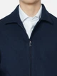Куртка чоловіча синя у стилі casual з вовни Arber Bomber Jacket KR69 48 зріст 4 синій (M08.05.09.331) - изображение 4