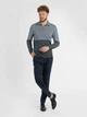 Джемпер чоловічий сірий Arber Zipper-neck FF Siva N-AVT S зріст 4 сірий (M10.14.12.231) - изображение 2