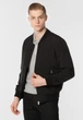 Бомбер чоловічий чорний Arber Varsity Jacket Z 46 зріст 4 чорний (M08.03.02.211) - изображение 5