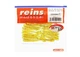 Силиконовый твистер для микроджига Reins G-tail Saturn Micro 2" #430 Motor Oil Gold FLK (съедобный, 20шт) - изображение 2