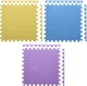 Килимок пазл HMS One Fitness MP10 10 мм 9 елементів Yellow-Blue-Purple (5907695592030) - зображення 6