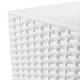 Вазон Prosperplast Rato Square 26,6 л білий - изображение 3