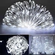 Светодиодная гирлянда нить Капли росы на батарейках 2xAA медный провод 30 LED 3 метра подсветка UKC Decorative Light холодный белый - изображение 2