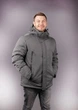 Куртка зима Panda мужская , Серый,6XL - изображение 2