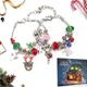 Дитячий набір Advent Calendar "Gingerbread House", Charm Bracelet Kit Merry Christmas для створення шарм-браслетів та підвісок, браслети з шармами, адвент календар, Panalisa (73336332) - зображення 2