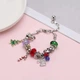 Дитячий набір Advent Calendar "Gingerbread House", Charm Bracelet Kit Merry Christmas для створення шарм-браслетів та підвісок, браслети з шармами, адвент календар, Panalisa (73336332) - зображення 4
