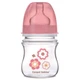Бутылочка антиколиковая розовые цветы 120 мл Canpol Babies Easystart (5901691813137) - изображение 1