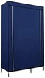 Шкаф тканевый раскладной Stenson 105х45х175 см R30898 cyan Синий - изображение 3