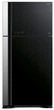 Холодильник Hitachi, двухкамерный, 184x86х74,черный (стекло) (R-VG660PUC7-1GBK) - изображение 1
