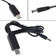 Кабель питания к роутеру от повербанка 12V USB-DC шнур для подключения к модему от Power Bank, 1m - изображение 4