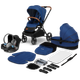 Универсальная коляска 3 в 1 Lionelo MIKA 3IN1 BLUE NAVY - изображение 5
