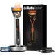 Станок з підігрівом Gillette Labs Heated Razor 5 лез 2 картриджа зарядна станція - зображення 1
