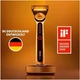 Станок з підігрівом Gillette Labs Heated Razor 5 лез 2 картриджа зарядна станція - зображення 6