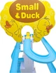 Інтерактивна розвиваюча іграшка для дітей гірка-трек Small-Duck Ігровий набір веселі качки з підйомним механізмом - зображення 4
