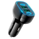 Зарядний автомобільний Hoco NZ11 Guide car charger (2USB/2Type-C 72W/3A PD/QC) Адаптер автомобільний Чорний - изображение 1