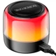 Комп‘ютерні колонки Bluetooth BOROFONE BP12 Colorful портативні колонки, BT v5.2/USB/AUX 12 видів підсвічування Чорний - изображение 4