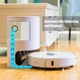 Робот-пылесос Neabot N1 Plus с функцией очистки, робот-пылесос с автоматической всасывающей станцией, робот-пылесос с лазерной навигацией, мощность всасывания 2700 Па, уборка по расписанию, зоны блокировки, приложение Alexa Google - изображение 6